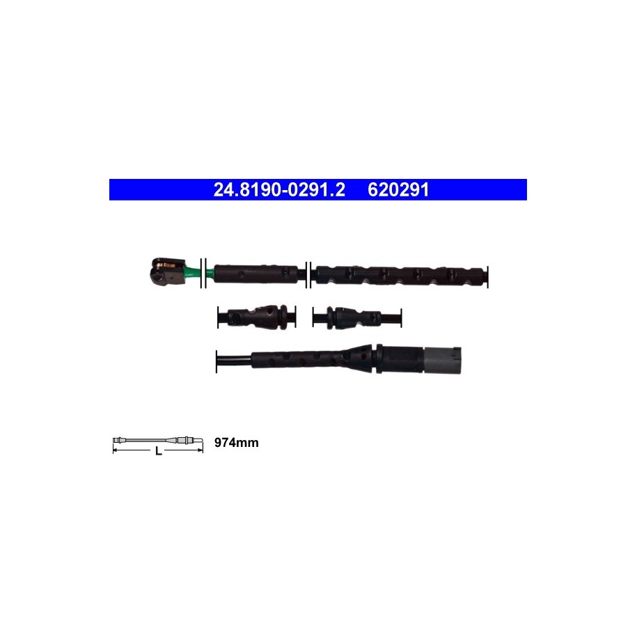Brake Pad Sensor ATE 24819002912 for BMW X5 X6 OE 34356792568