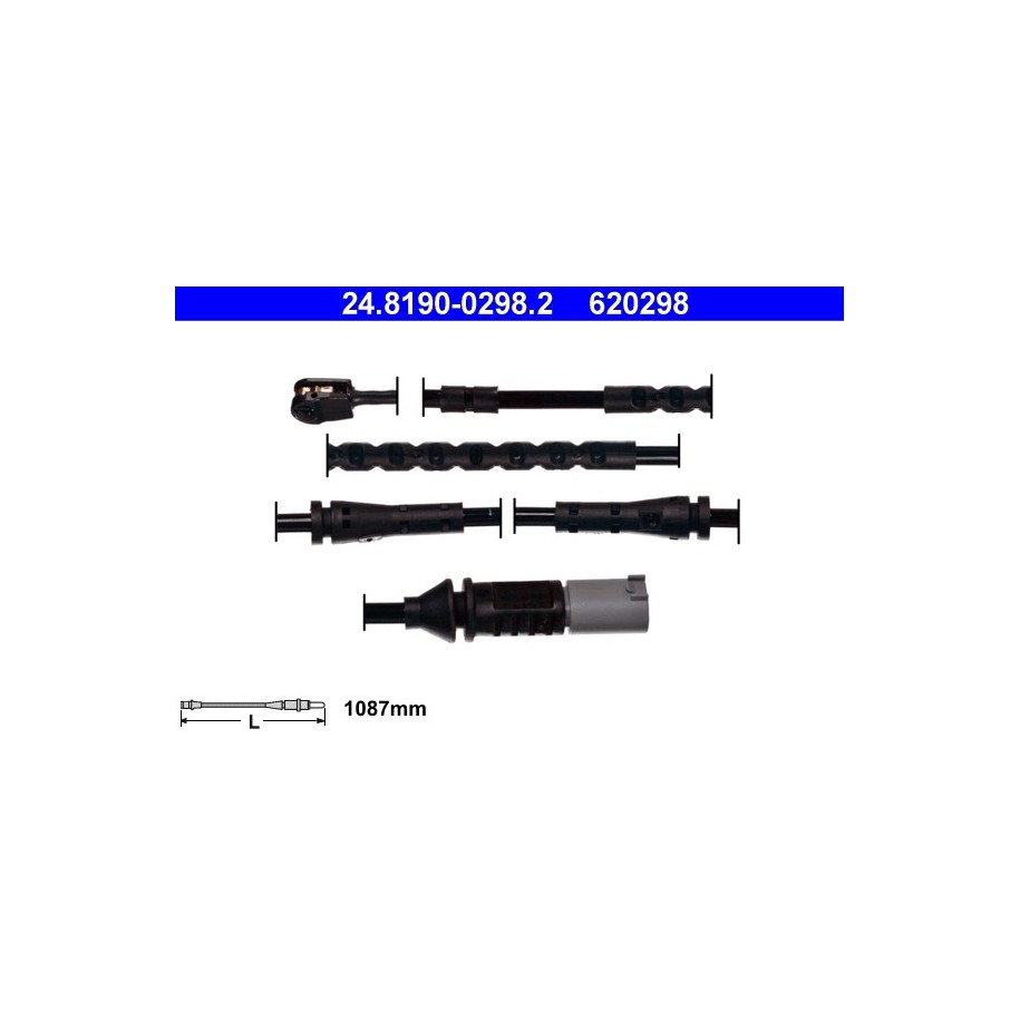 Brake Pad Sensor ATE 24819002982 for BMW 5 6 7 OE 34356791958