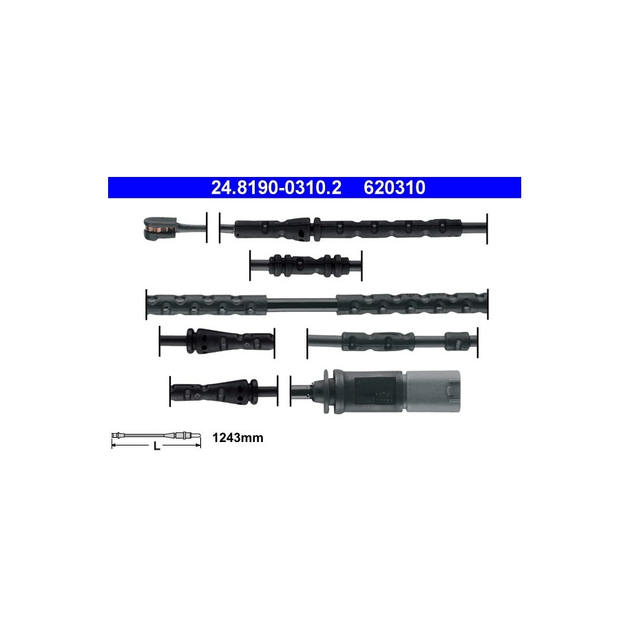 Brake Pad Sensor ATE 24819003102 for BMW X3 X4 OE 34356790304