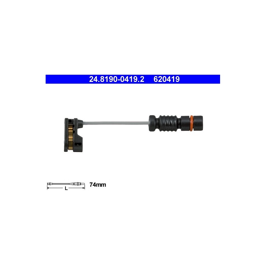 Brake Pad Sensor ATE 24819004192 for MERCEDES OE 2105400117