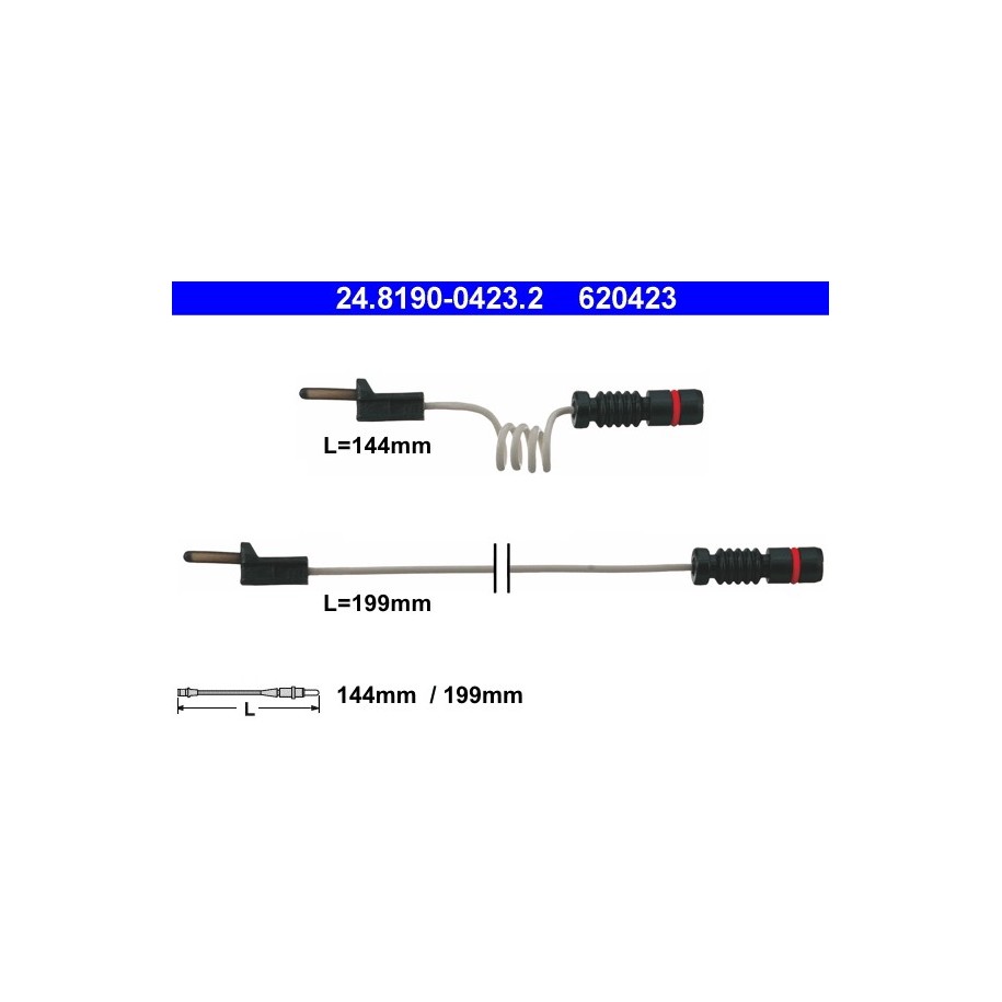 Brake Pad Sensor ATE 24819004232 for MERCEDES SPRINTER