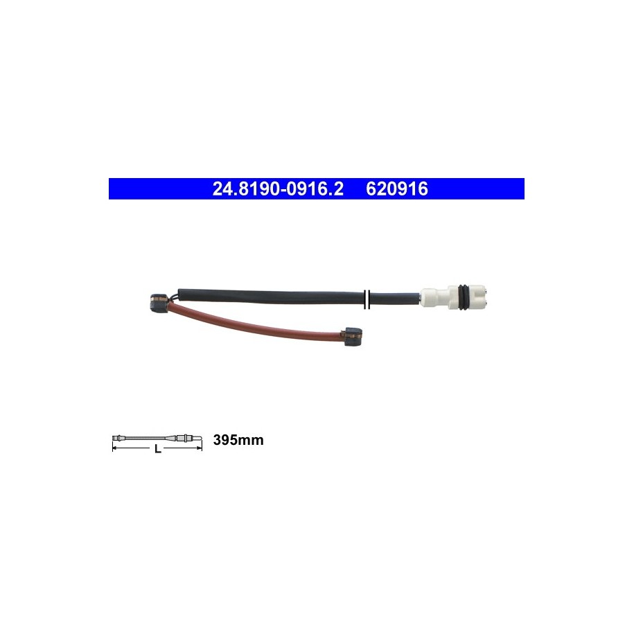 Brake Pad Sensor ATE 24819009162 for PORSCHE 944 968