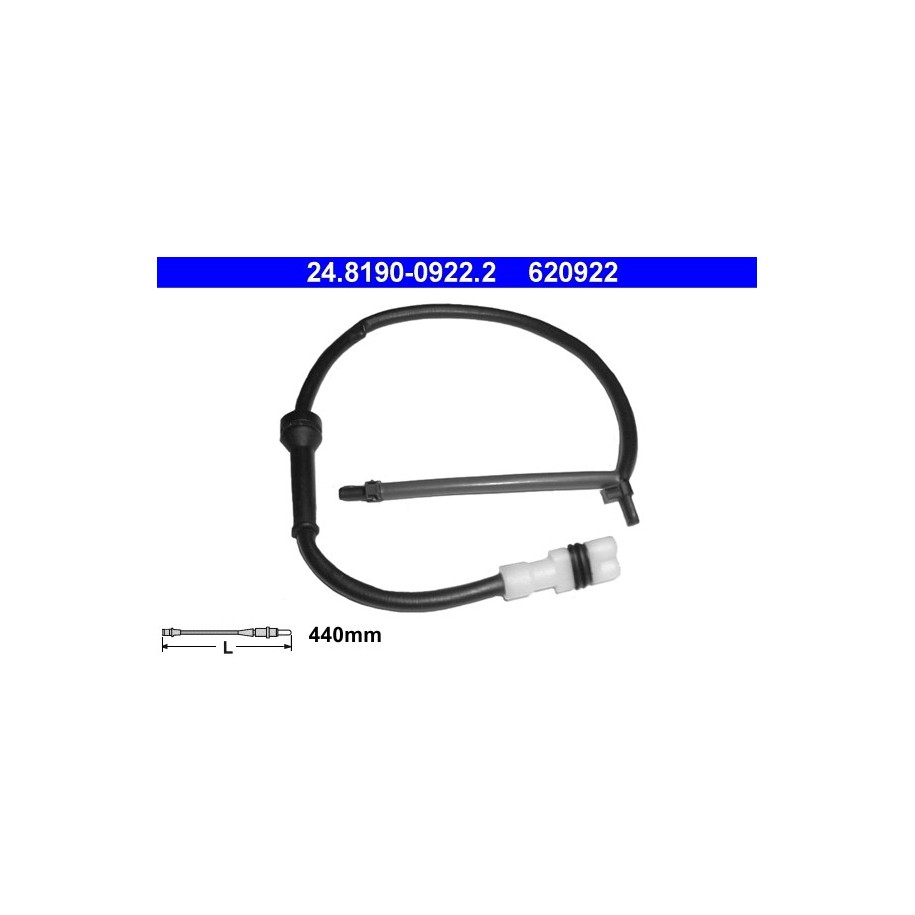 Brake Pad Sensor ATE 24819009222 for PORSCHE BOXSTER CAYMAN