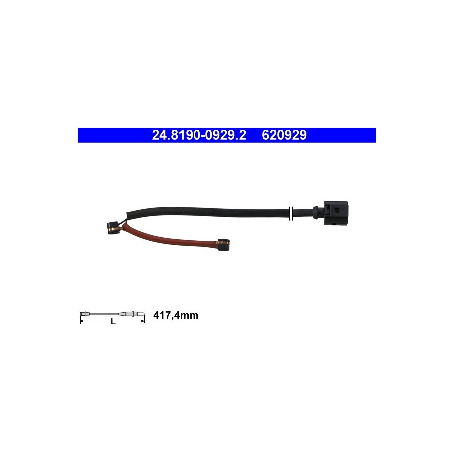 Brake Pad Sensor ATE 24819009292 for AUDI PORSCHE VW