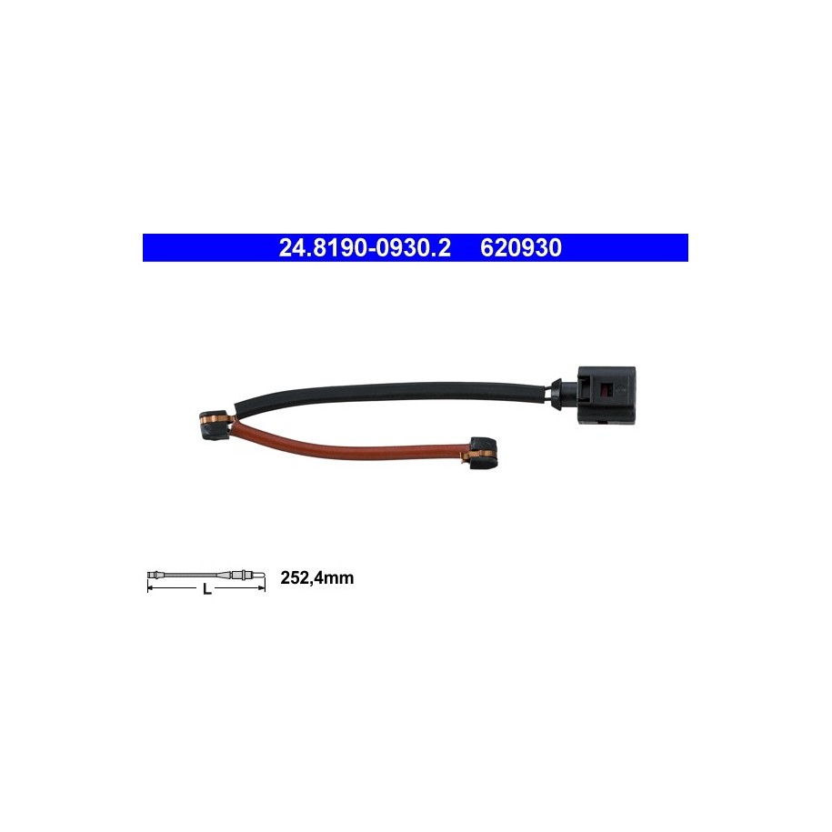 Brake Pad Sensor ATE 24819009302 for AUDI PORSCHE VW