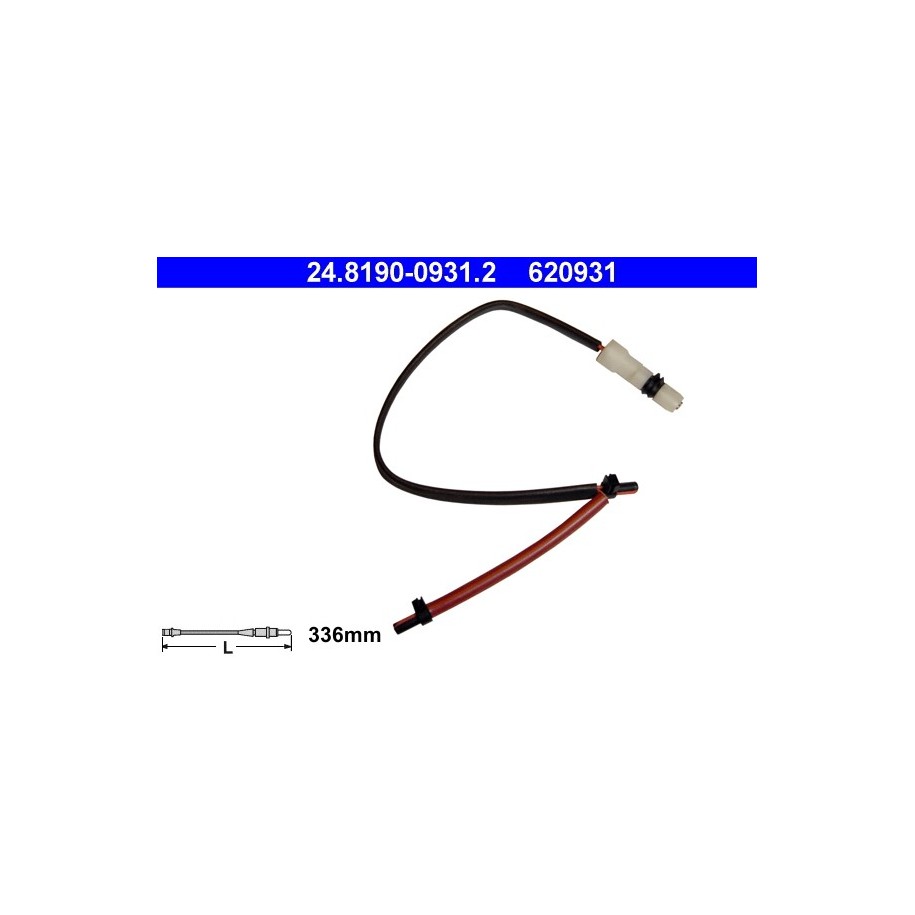 Brake Pad Sensor ATE 24819009312 for PORSCHE 911 OE 99761267800