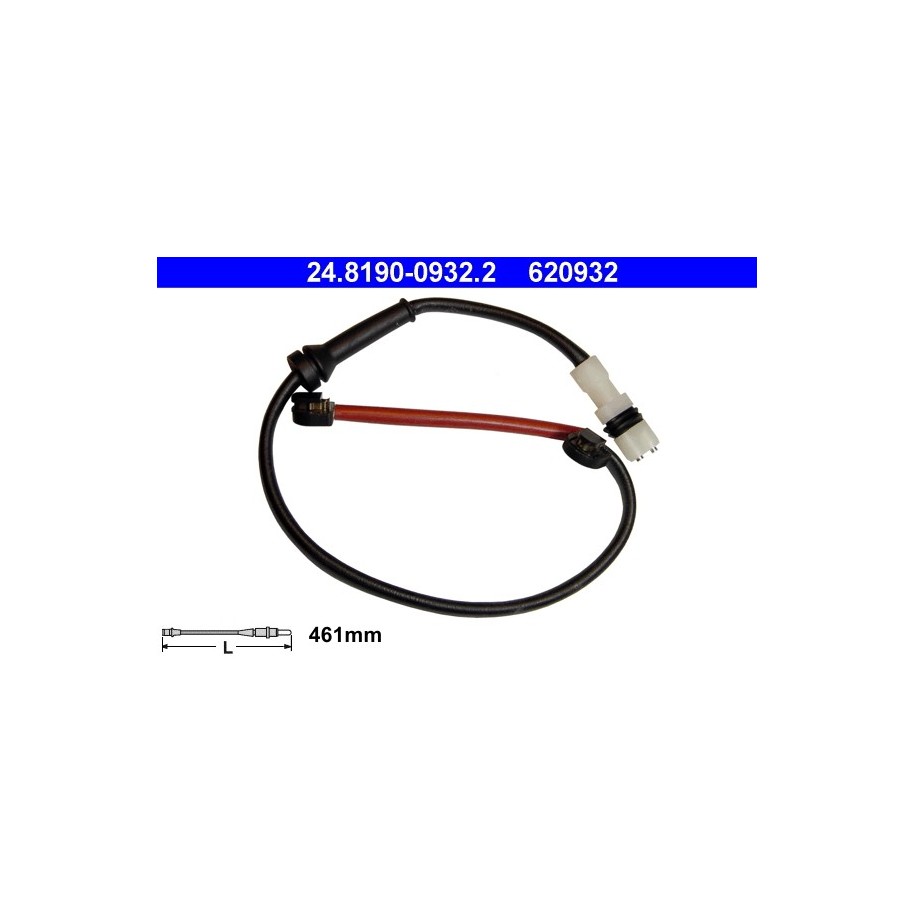 Brake Pad Sensor ATE 24819009322 for PORSCHE BOXSTER CAYMAN