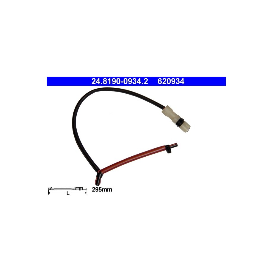 Brake Pad Sensor ATE 24819009342 for PORSCHE BOXSTER CAYMAN