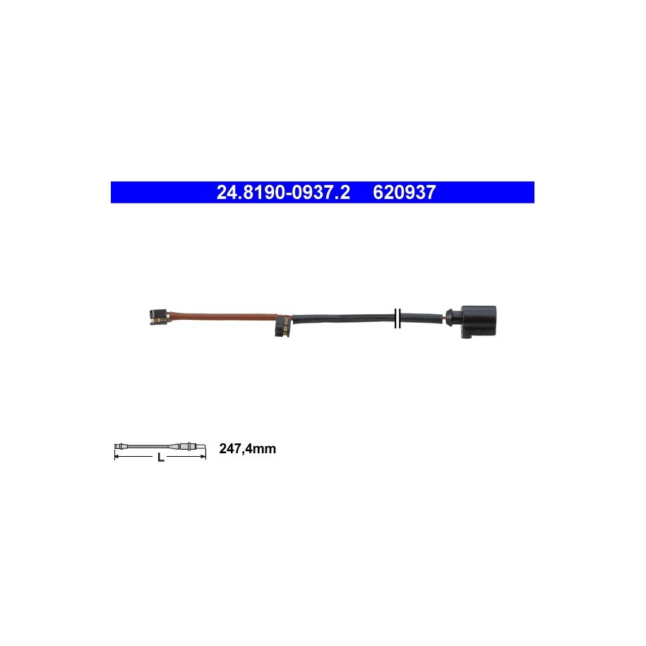 Brake Pad Sensor ATE 24819009372 for AUDI PORSCHE Q7 CAYENNE