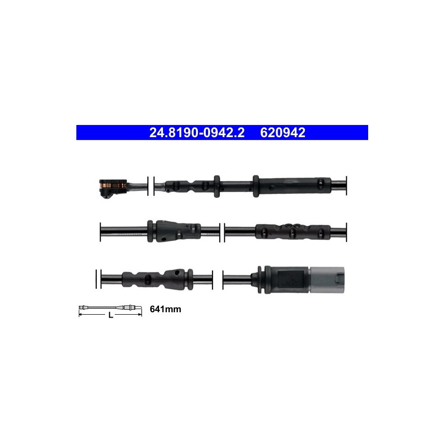 Brake Pad Sensor ATE 24819009422 for BMW MINI OE 34356865612