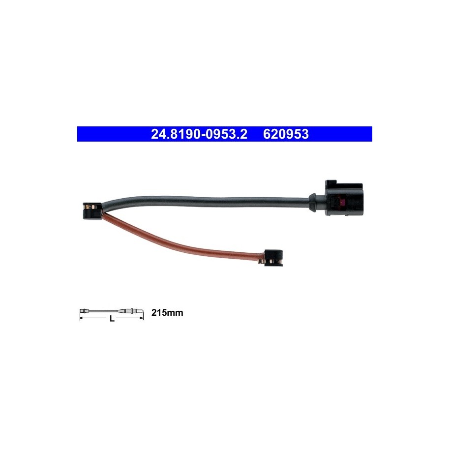 Brake Pad Sensor ATE 24819009532 for PORSCHE 911 BOXSTER