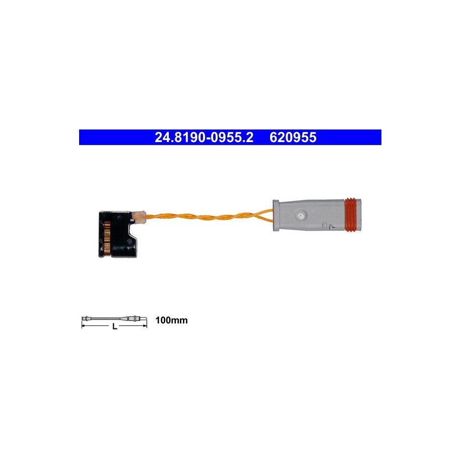 Brake Pad Sensor ATE 24819009552 for MERCEDES ECLASS
