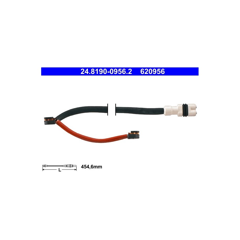Brake Pad Sensor ATE 24819009562 for PORSCHE 911 CAYMAN