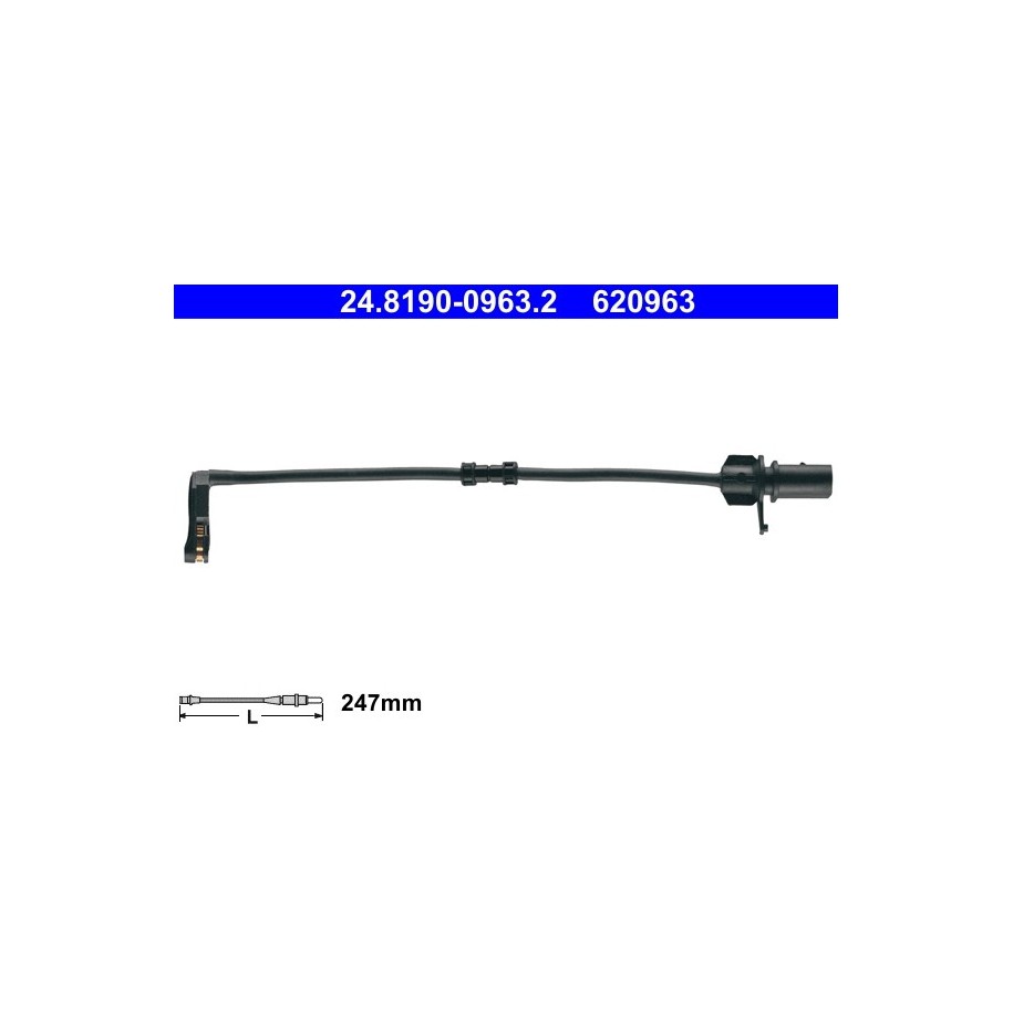 Brake Pad Sensor ATE 24819009632 for AUDI A8 OE 4H0615121H