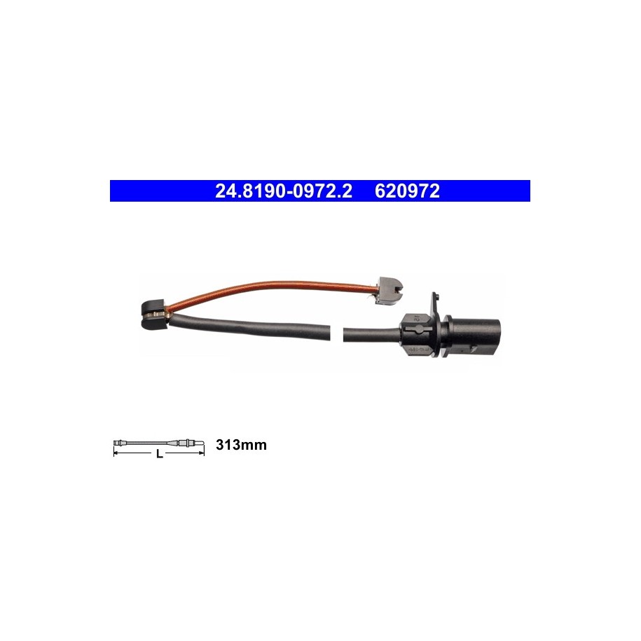 Brake Pad Sensor ATE 24819009722 for AUDI R8 OE 420615437B