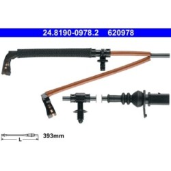 Brake Pad Sensor ATE 24819009782 for AUDI OE 4M0615121D