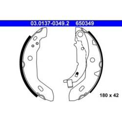 Brake Shoe Set ATE 03013703492 for MERCEDES ACLASS OE 1684200320
