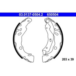 Brake Shoe Set ATE 03013705042 for CITROEN DS PEUGEOT