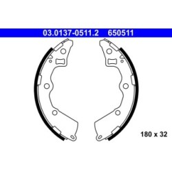 Brake Shoe Set ATE 03013705112 for KIA PICANTO OE 5835007A00