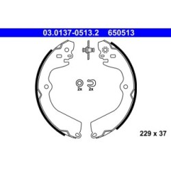 Brake Shoe Set ATE 03013705132 for NISSAN NV200 OE D4060JX00A