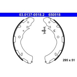 Brake Shoe Set ATE 03013705182 for FIAT MITSUBISHI OE 6000609727