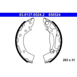 Brake Shoe Set ATE 03013705242 for HYUNDAI KIA OE 583050XA10