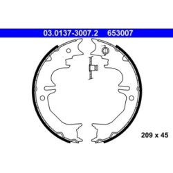 Handbrake Shoe Set ATE 03013730072 for LEXUS TOYOTA