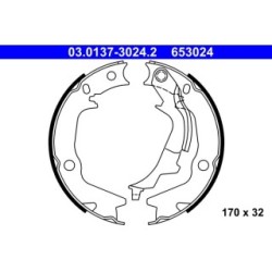Handbrake Shoe Set ATE 03013730242 for HYUNDAI KIA