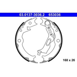 Handbrake Shoe Set ATE 03013730362 for CHEVROLET DAEWOO