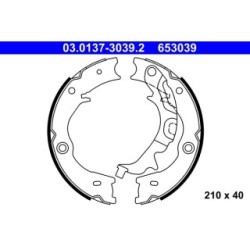 Handbrake Shoe Set ATE 03013730392 for KIA CARNIVAL SEDONA