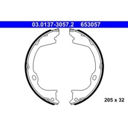 Handbrake Shoe Set ATE 03013730572 for JEEP GRAND OE 04560176AA