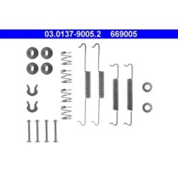 Brake Shoes Kit ATE 03013790052 for PORSCHE VW