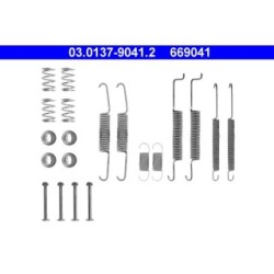 Brake Shoes Kit ATE 03013790412 for AUDI VW OE 321698545