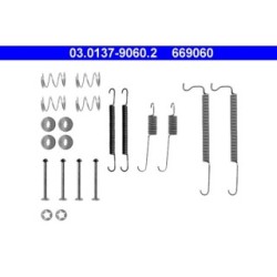 Brake Shoes Kit ATE 03013790602 for VAUXHALL