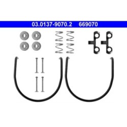 Brake Shoes Kit ATE 03013790702 for CITROEN