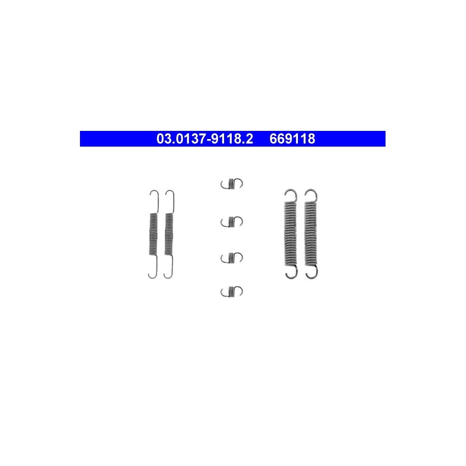 Brake Shoes Kit ATE 03013791182 for LADA