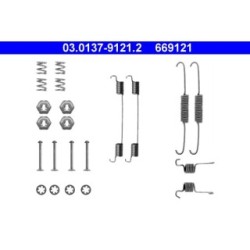Brake Shoes Kit ATE 03013791212 for FORD FIESTA