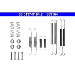 Brake Shoes Kit ATE 03013791642 for AUDI SEAT VW