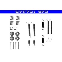 Brake Shoes Kit ATE 03013791922 for MITSUBISHI SUBARU