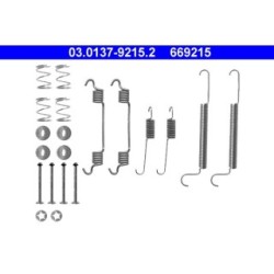 Brake Shoes Kit ATE 03013792152 for VAUXHALL