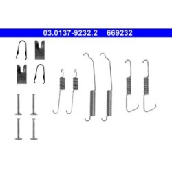 Brake Shoes Kit ATE 03013792322 for MERCEDES ACLASS OE 1684210090