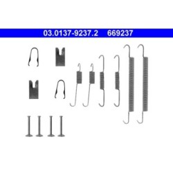 Brake Shoes Kit ATE 03013792372 for TOYOTA AVENSIS