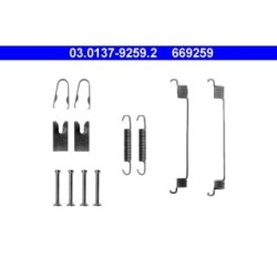 Brake Shoes Kit ATE 03013792592 for FORD MAZDA OE 1123794