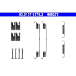 Brake Shoes Kit ATE 03013792792 for FORD FOCUS TOURNEO TRANSIT