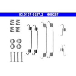 Brake Shoes Kit ATE 03013792872 for CITROEN VAUXHALL