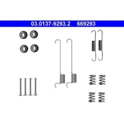 Handbrake Shoes Kit ATE 03013792932 for NISSAN XTRAIL