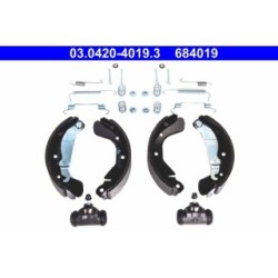 Brake Shoe Set ATE 03042040193 for DAEWOO GM KOREA VAUXHALL