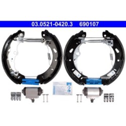 Brake Shoe Set ATE 03052104203 for FORD BMAX FOCUS