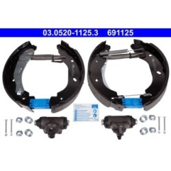 Brake Shoe Set ATE 03052011253 for FORD TRANSIT
