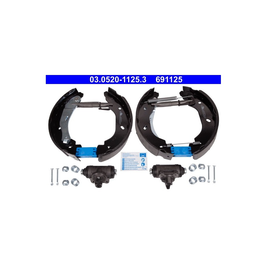 Brake Shoe Set ATE 03052011253 for FORD TRANSIT